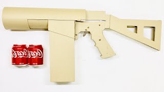 DIY Can Cannon  How To Make Cardboard gun At Home  종이박스로 대포 총 만들기 [upl. by Wieren]