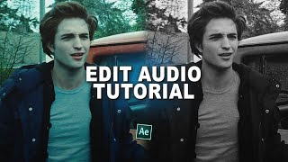 how to make an edit audio  after effects [upl. by Ailsa736]