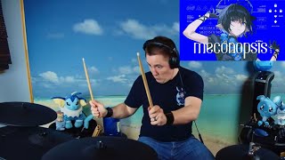 The8BitDrummer x Hololive  Ninomae Inanis  Meconopsis [upl. by Yousuf]