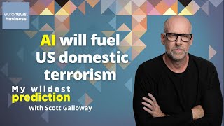 AI will create new jobs but fuel US domestic terrorism  My Wildest Prediction with Scott Galloway [upl. by Latham18]