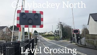 Cullybackey North Level Crossing Ballymena Monday January 01012024 [upl. by Eoz228]