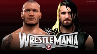 WWE Wrestlemania 31  Randy Orton vs Seth Rollins  Viper vs Mr MITB  WWE 2K15 [upl. by Ajin]