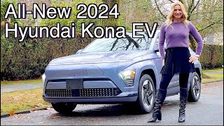 AllNew 2024 Hyundai Kona EV Review  Do you like the design [upl. by Culberson]