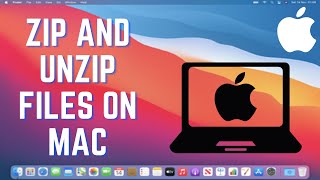 How To Zip and Unzip FileFolder On Mac [upl. by Mackey668]