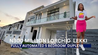 5 Bedroom Mansion selling for 300 Million Naira in Orchid lekki Lagos Nigeria [upl. by Blatman]