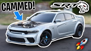 1100HP Cammed Hellcat First Start Up CHOPS HARD [upl. by Aticilef]