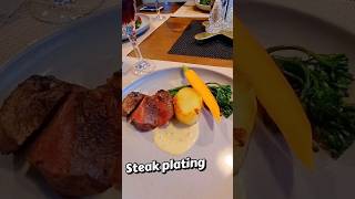 Steak meal plating for 6 plating [upl. by Anne-Marie]