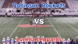 Robinson Rockets 8A VS Lorena Leopards  101024 [upl. by Ahsoik]