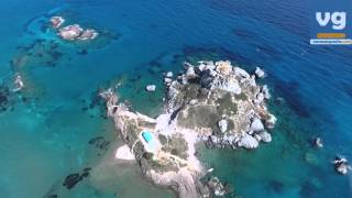 Isola di Kos Agios Stefanos full HD 4k drone [upl. by Micah]