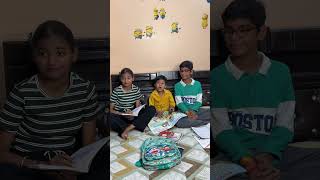 Ayaan ko TV Dekhte homework karna hai 😜🤣 shorts funny comedy youtubeshorts funnyvideo [upl. by Eimak]