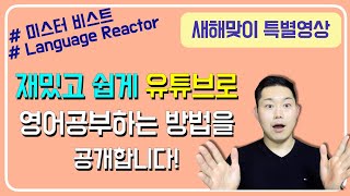 2024년 새해목표가 영어공부라면 이 영상은 꼭 보셔야 합니다 mrbeast Language Reactor [upl. by Ednew]