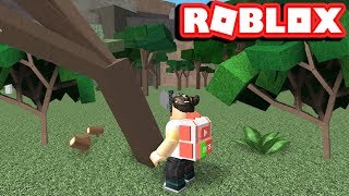 CHOP DOWN THE MEGA TREE ROBLOX WOODCUTTING SIMULATOR [upl. by Ilatfen]