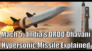 DRDO Dhavani Hypersonic Missile Indias NextGen Weapon 🇮🇳 [upl. by Ahsied]