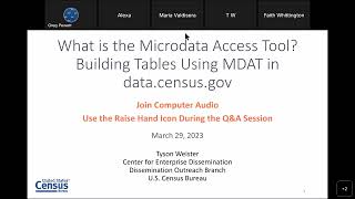 What is the Microdata Access Tool [upl. by Eitirahc142]