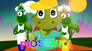 🐢 SZYBKI ŻÓŁW 🐢 Piosenka Dla Dzieci  PiesioTv 🐾 [upl. by Ordnaxela]