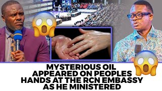 WATCH AS MYSTERIOUS SUPERNATURAL OIL APPEARED ON PEOPLES HANDS AS HE MINISTERED [upl. by Nodgnal]