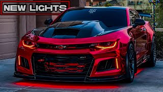 My CAMARO ZL1 Updated NEW Lights with TONS of Features [upl. by Peri398]