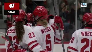 Wisconsin Hockey  Highlights vs Bemidji State 102023 [upl. by Stoeber]