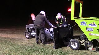 Witness the POWER Super stock 1050lb garden tractor pull Blyth [upl. by Serafina]