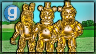 Gmod Fnaf  BRAND NEW FNAF 2 GOLDEN ANIMATRONICS PILL PACK [upl. by Porty]