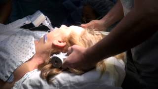 Brain Surgery with Dr Mark Matishak  01 Pins to anchor head [upl. by Charil]