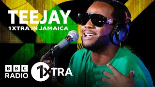 Teejay Live at Tuff Gong Studios  1Xtra in Jamaica [upl. by Grane857]