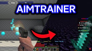 I coded an aim trainer in Minecraft [upl. by Dlanod]