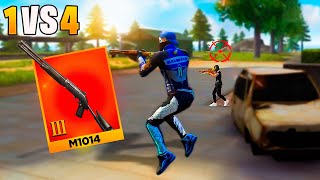 SOLO VS SQUAD COM A DOZE VELHA NÍVEL MÁXIMO FREE FIRE MOBILE [upl. by Bowles]