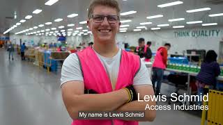 Access Industries Testimonial Lewis Schmid [upl. by Camarata]