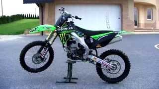 Kawasaki Kx250f kickstart HD [upl. by Eihs]