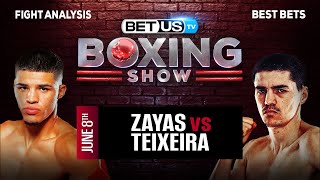 Xander Zayas vs Patrick Teixeira  Boxing Expert Predictions Boxing Picks amp Best Bets [upl. by Bryon604]