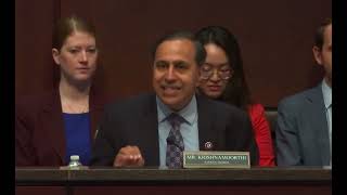 Ranking Member Krishnamoorthi’s Opening Statement on the CCP’s Threats to American Biosecurity [upl. by Tlaw971]