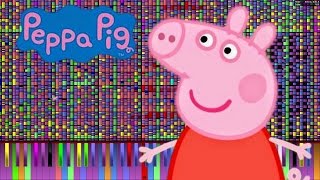 IMPOSSIBLE REMIX  Peppa Pig Theme Song  Piano Cover [upl. by Biamonte]