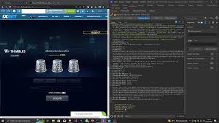 💲THIMBLES 100 HACKED  1XBET 👨🏽‍💻 [upl. by Kashden689]