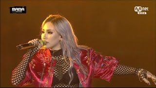 CL  나쁜 기집애  HELLO BITCHES amp 2NE1  FIRE  내가 제일 잘 나가 in 2015 MAMA [upl. by Parish808]