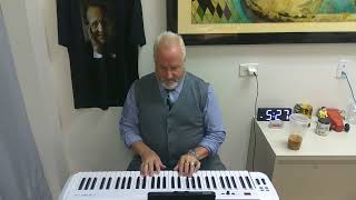 Minuet in G Minor JS Bach Performed by Old Guy Learning Piano 483 [upl. by Zinah]