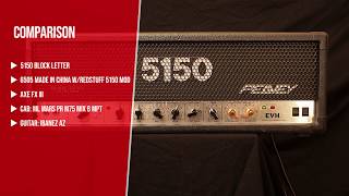 Peavey 5150 vs 6505 w5150 Mod vs Fractal Audio Axe Fx III [upl. by Vivyan]