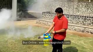 Mini Fogger Operating Tutorial 3 LT Diesel  225 ML Butane Gas [upl. by Hultgren]