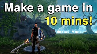 How to Make a Game in 10 Minutes and then publish it [upl. by Anne-Marie]