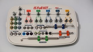 Набор для установки имплантов NeoBiotech IS FULL KIT Ver5 [upl. by Tristram]