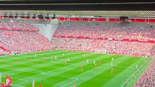 Liverpool vs Bournemouth  Fans Chant You’ll Never Walk Alone  Premier League 2024 [upl. by Ettenauq]