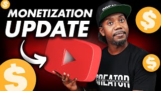 NEW YOUTUBE MONETIZATION RULES 2024 [upl. by Ahsiak]