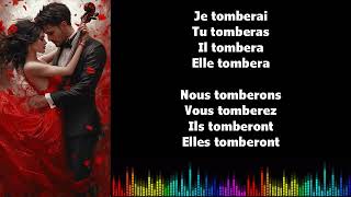 ♫ Learn French with Vincent ♫ Conjugation I I TOMBER I Futur Simple [upl. by Yelsew]