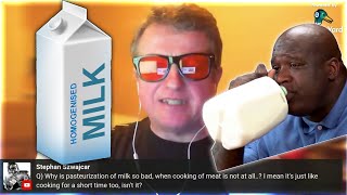 Is pasteurizedhomogenized milk unhealthy  HarrySerpanos [upl. by Vasta]