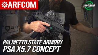 PSA X57 Concept  Palmettos State Armory  Shot Show 2024 [upl. by Erlene]