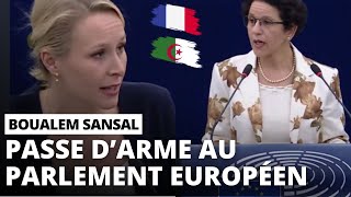 MMaréchal détruit lAlgérie au Parlement européen ce qui choque Malika Sorel RN [upl. by Cody]