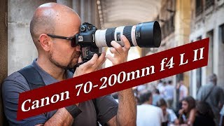 Canon 70 200 mm f4 IS II prueba de campo [upl. by Esorylime]