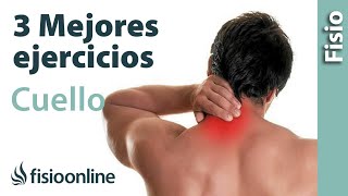 Los 3 MEJORES ejercicios para el CUELLO Mejora tus dolores de cuello [upl. by Aytac]