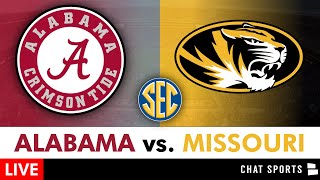 Alabama vs Missouri Live Streaming Scoreboard PlayByPlay Highlights  2024 CFB Week 9 [upl. by Hanauq853]