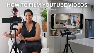 HOW TO VLOG  Behind The Scenes Youtube  Camera Positioning [upl. by Josie]